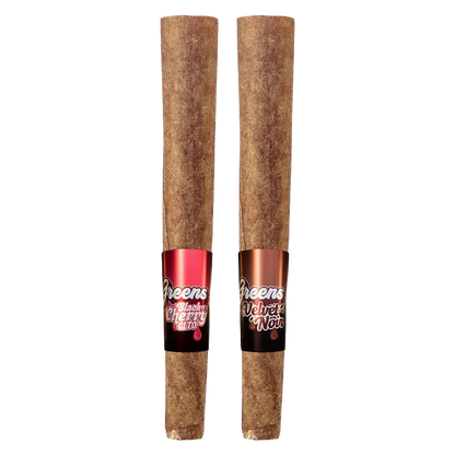 Sticky Greens 2 g Black Cherry Glto+Velvet Noir Infused PR 2 x 1 g Pre-Rolls