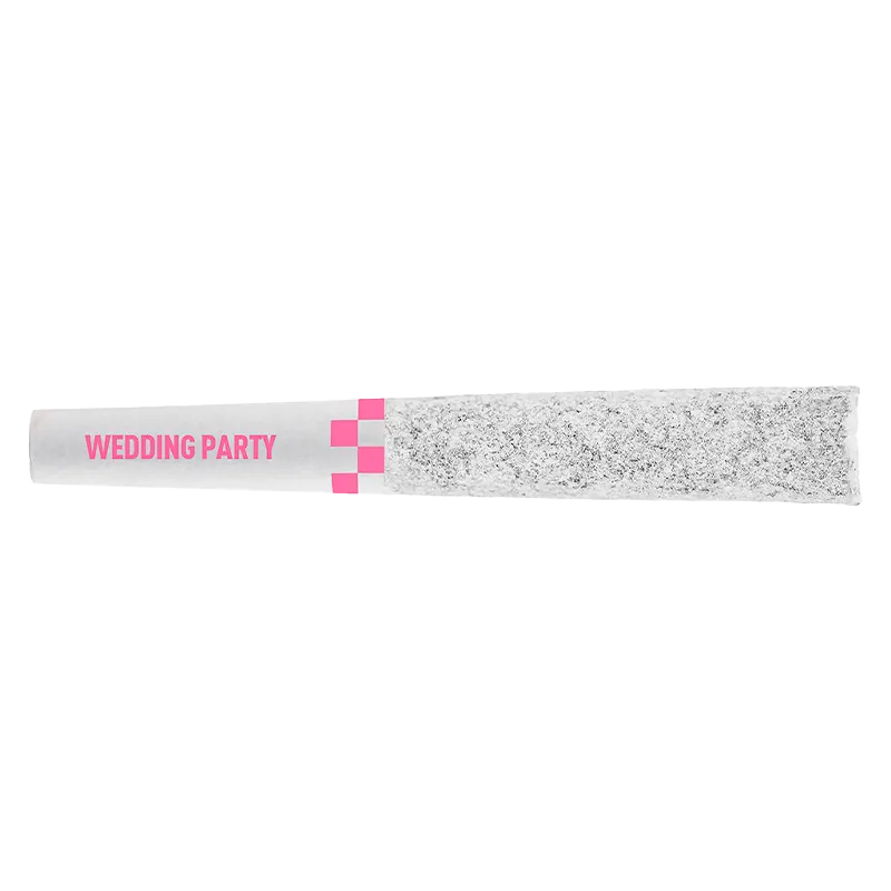 Claybourne 1.5 g Flyers Frosted Wedding Party Infused PR 3 x 0.5 g Pre-Rolls