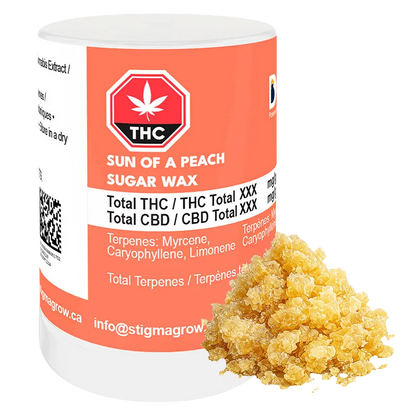 Dab Bods 1 g Sun of a Peach Sugar Wax Concentrates
