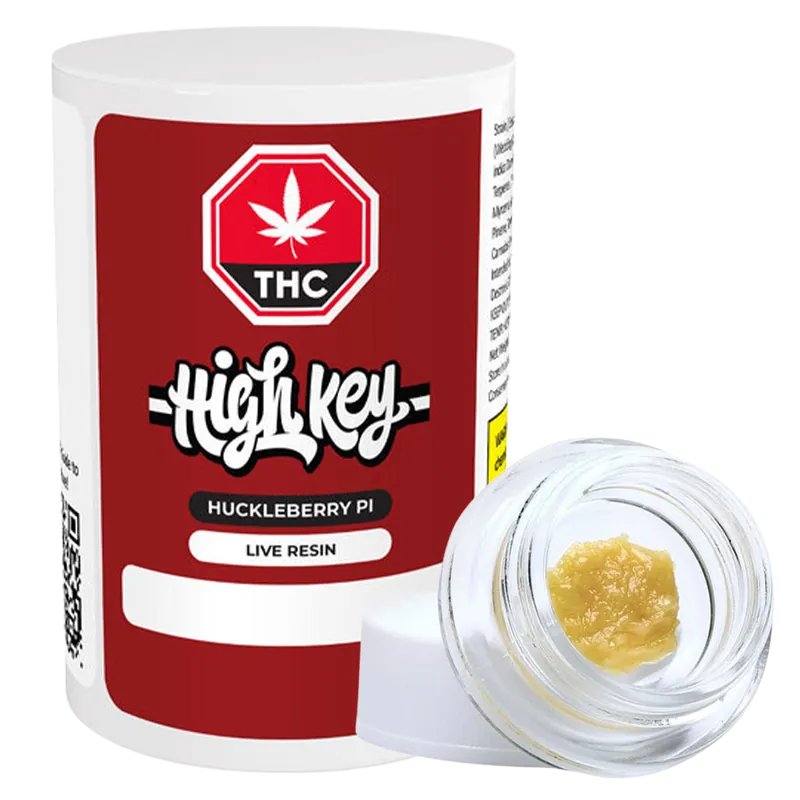 High Key 1.2 g Huckleberry Pi Live Resin Concentrates