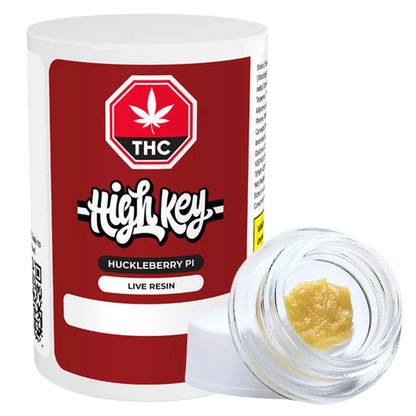 High Key 1.2 g Huckleberry Pi Live Resin Concentrates