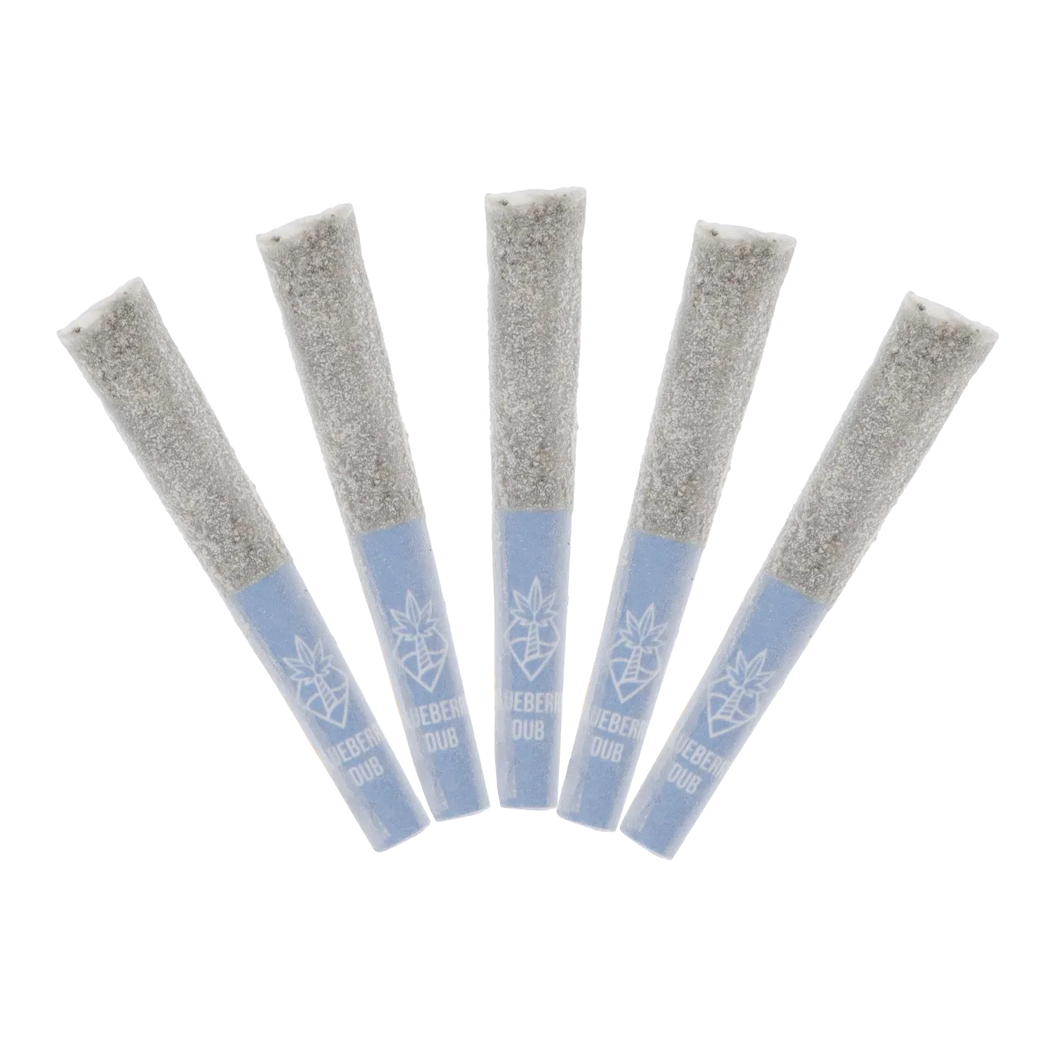 Cabana Cannabis Co. 2.5 g Blueberry Dub Double Diamond Infused PR 5 x 0.5 g Pre-Rolls