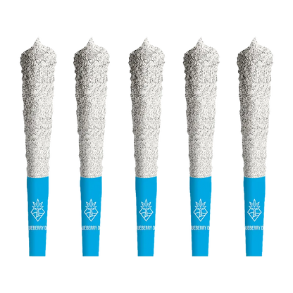 Cabana Cannabis Co. 2.5 g Blueberry Dub Double Diamond Infused PR 5 x 0.5 g Pre-Rolls