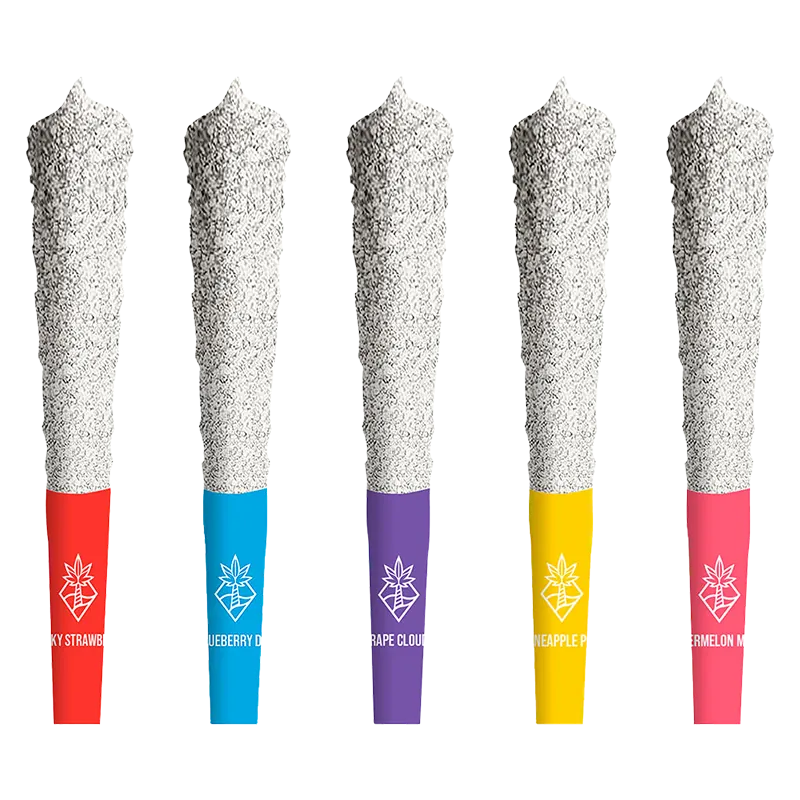 Cabana Cannabis Co. 2.5 g Island Time Double Diamond Infused PR 5 x 0.5 g Pre-Rolls