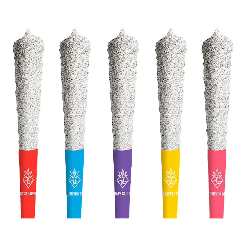 Cabana Cannabis Co. 2.5 g Island Time Double Diamond Infused PR 5 x 0.5 g Pre-Rolls