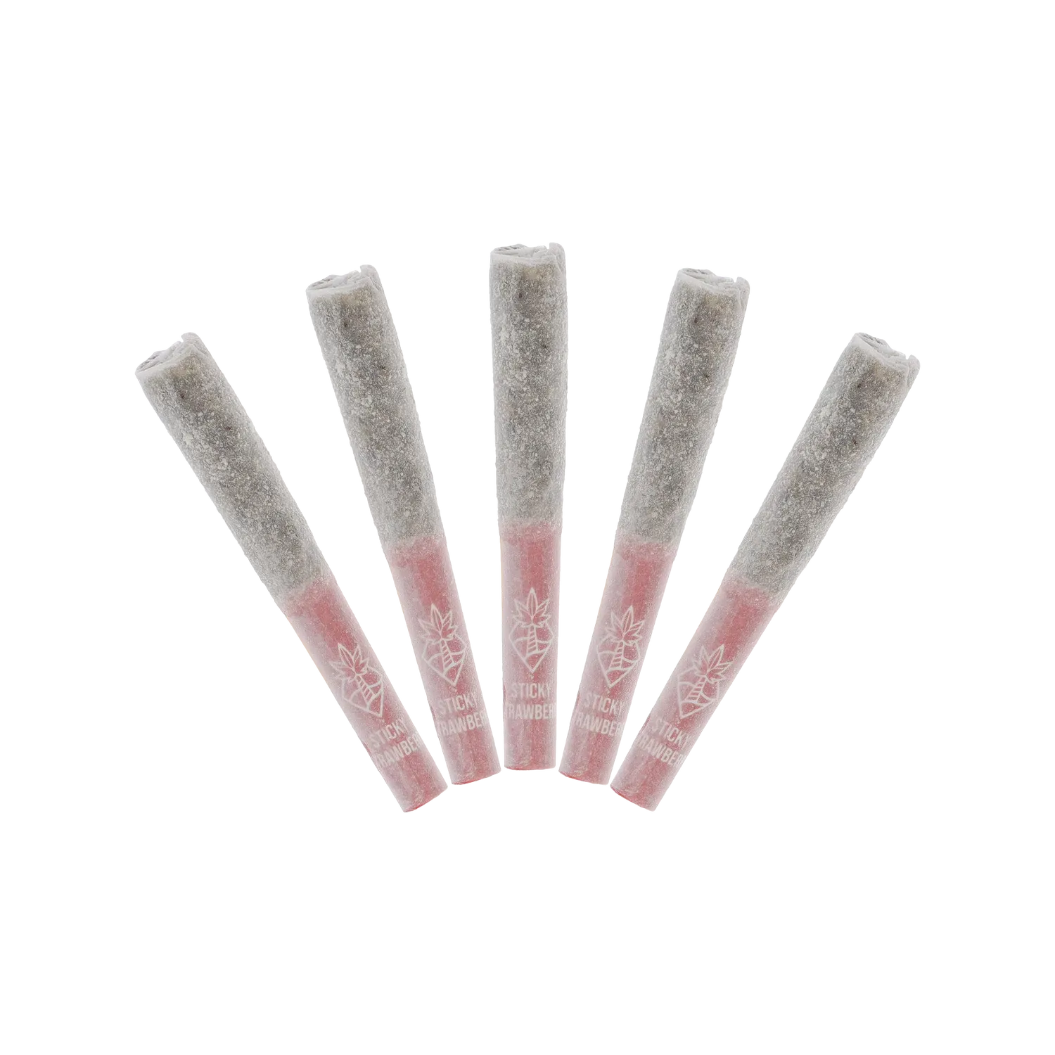 Cabana Cannabis Co. 2.5 g Sticky Strawberry Double Diamond Infused PR 5 x 0.5 g Pre-Rolls