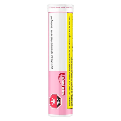 Chillbilly 1.35 g Max 60'S Strawberry Fuel Infused PR 3 x 0.45 g Pre-Rolls