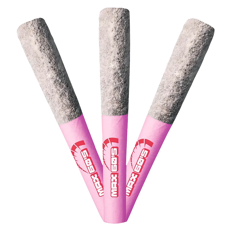 Chillbilly 1.35 g Max 60'S Strawberry Fuel Infused PR 3 x 0.45 g Pre-Rolls