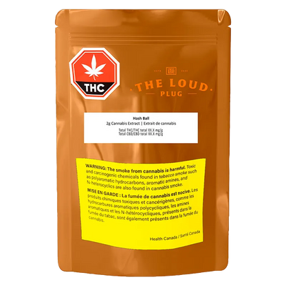 The Loud Plug 2 g Hash Ball Concentrates