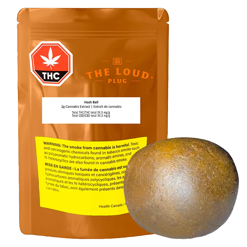 The Loud Plug 2 g Hash Ball Concentrates