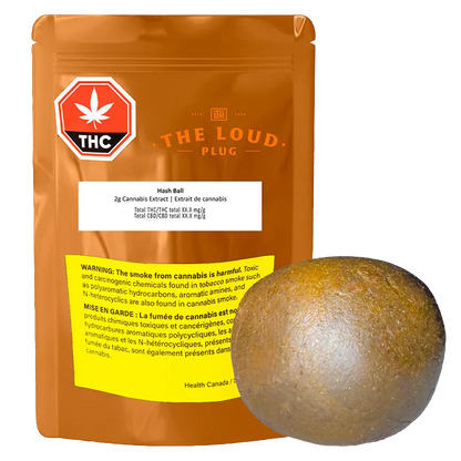 The Loud Plug 2 g Hash Ball Concentrates