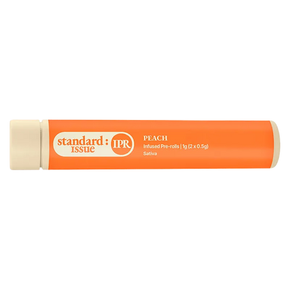 Standard Issue 1 g Peach Infused PR 2 x 0.5 g Pre-Rolls