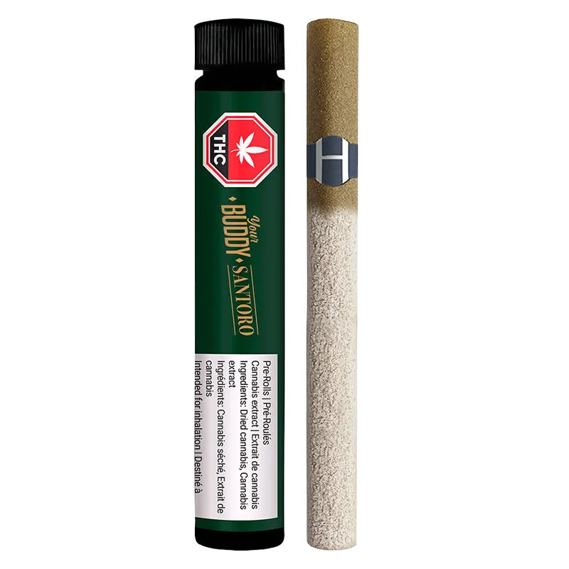 Buddy Santoro 2 g Hawaiian Headband Triple Infused Cannagar 1 x 2 g Pre-Rolls