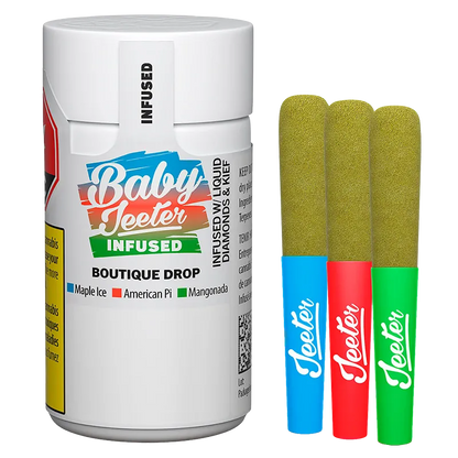 Jeeter 1.5 g Baby Jeeter Boutique Drop Infused PR 3 x 0.5 g Pre-Rolls