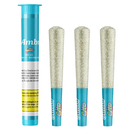 Ambr 1.5 g GLTO Live Resin Infused PR Pack 3 x 0.5 g Pre-Rolls
