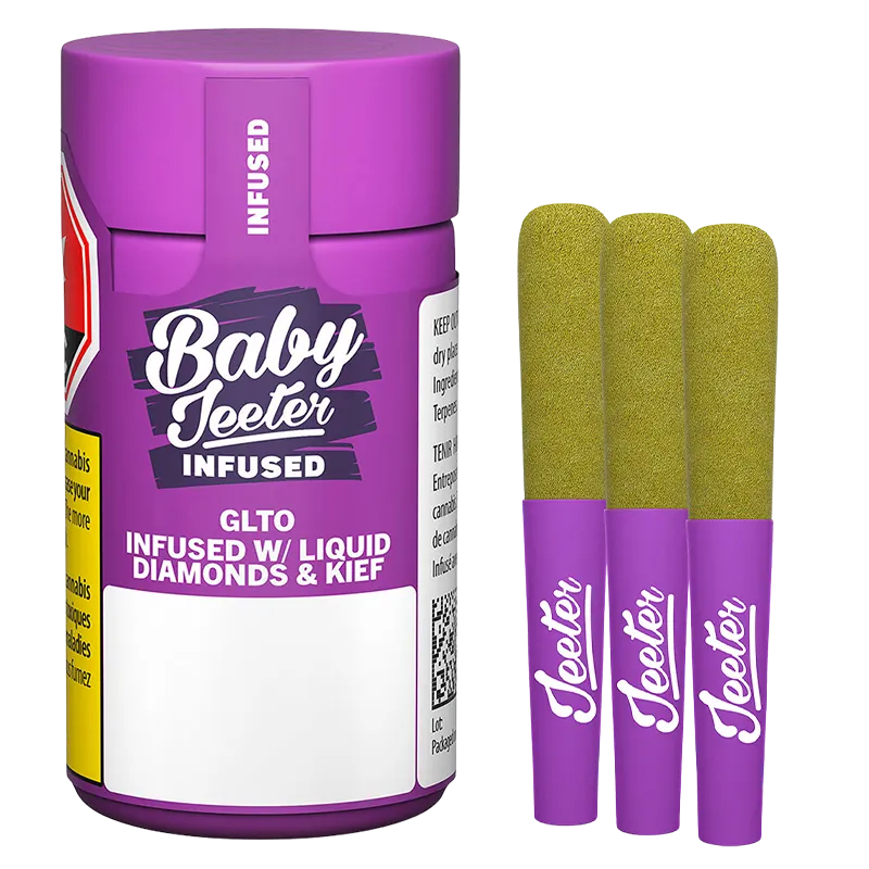 Jeeter 1.5 g Baby Jeeter GLTO Infused PR 3 x 0.5 g Pre-Rolls