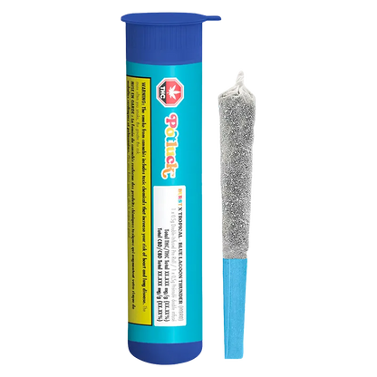 Potluck 0.5 g Blue Lagoon Thunder Infused PR 1 x 0.5 g Pre-Rolls