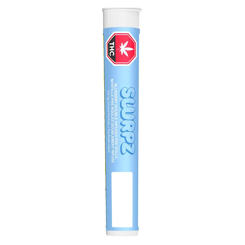 SlurpZ 1.5 g Blueberry Double Infused PRs 3 x 0.5 g Pre-Rolls