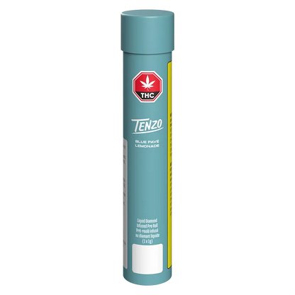 Tenzo 1 g Blue Pave Lemonade & Liquid Diamond Infused PR 1 x 1 g Pre-Rolls