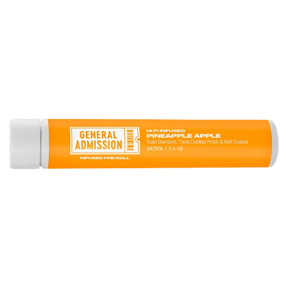 General Admission 1 g Pineapple Apple Hi-Fi Infused PR 1 x 1 g Pre-Rolls