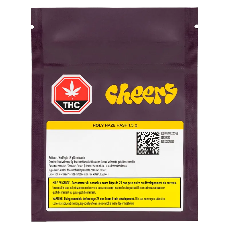 Cheers Cannabis 1.5 g Holy Haze Hash Concentrates