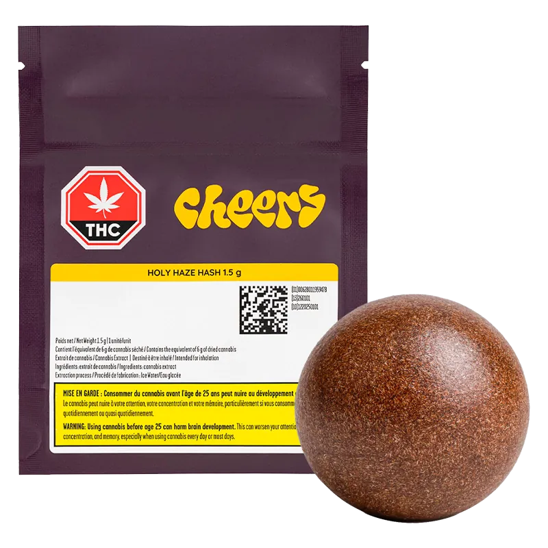 Cheers Cannabis 1.5 g Holy Haze Hash Concentrates