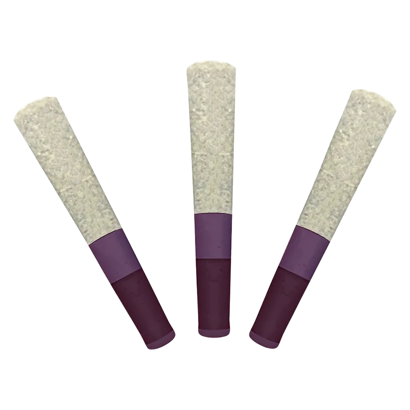 HighXotic 1.5 g G.S.P (Gas S'il vous Plaît) Ice Water Hash Infused PR 3 x 0.5 g Pre-Rolls