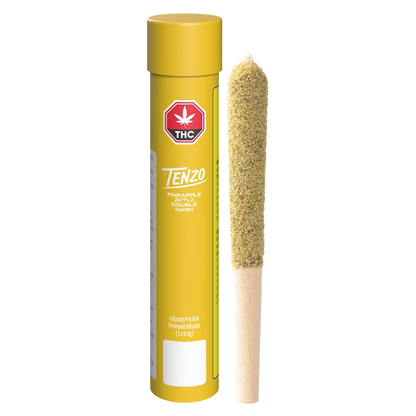 Tenzo 0.5 g Pineapple ZKTLZ Double Hash Infused PR 1 x 0.5 g Pre-Rolls