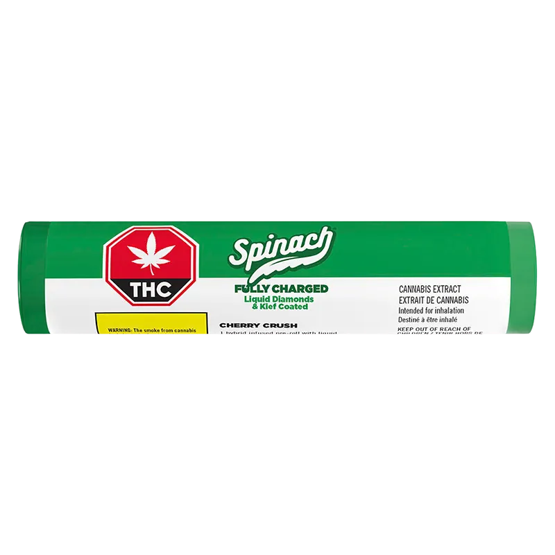 Spinach 0.7 g Fully Charged Cherry Crush Infused PR 1 x 0.7 g Pre-Rolls