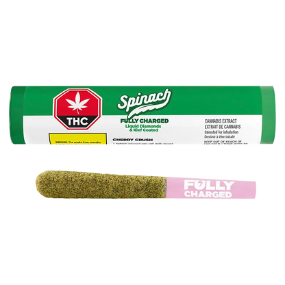 Spinach 0.7 g Fully Charged Cherry Crush Infused PR 1 x 0.7 g Pre-Rolls