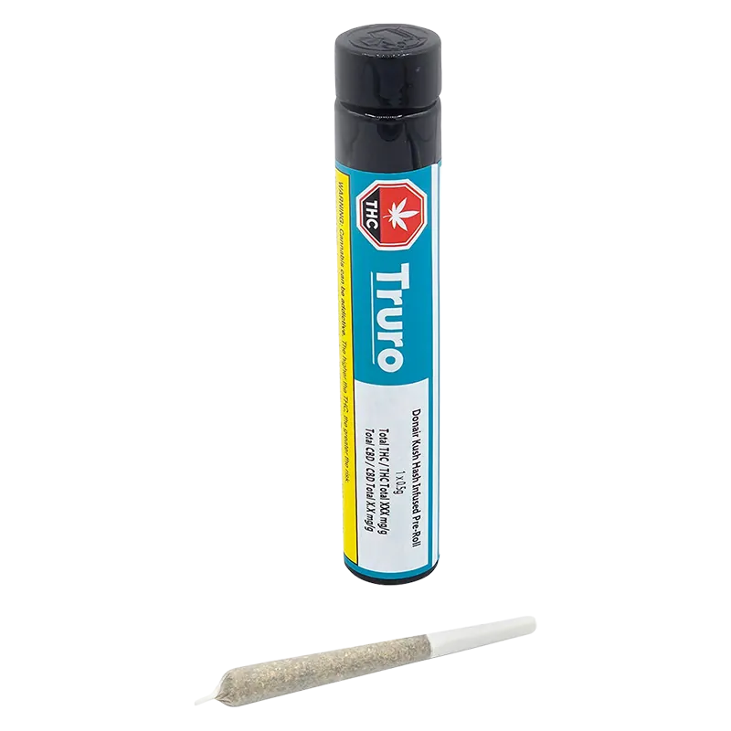 Truro 0.5 g Donair Kush Hash Infused PR 1 x 0.5 g Pre-Rolls