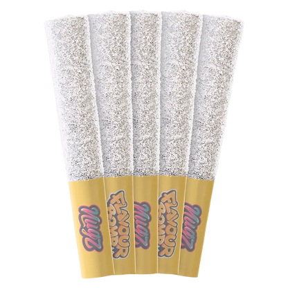 Nugz 2.5 g Flavour Bomb 40 Pineapple Punch Diamond Infused PR 5 x 0.5 g Pre-Rolls