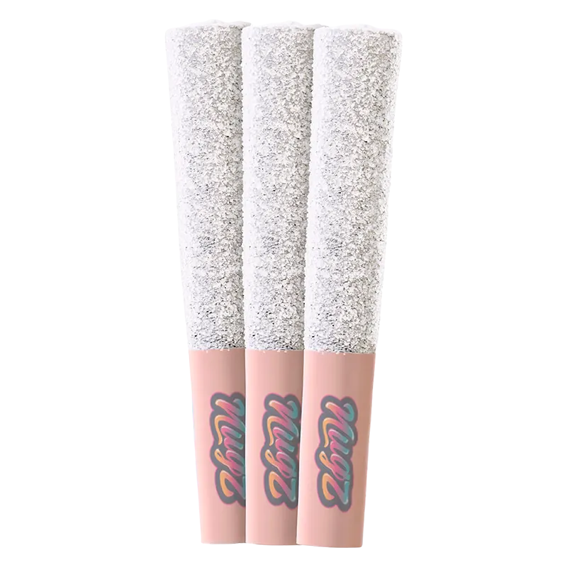 Nugz 1.5 g Flavour Bomb 50 Atomic Peach Diamond Infused PR 3 x 0.5 g Pre-Rolls