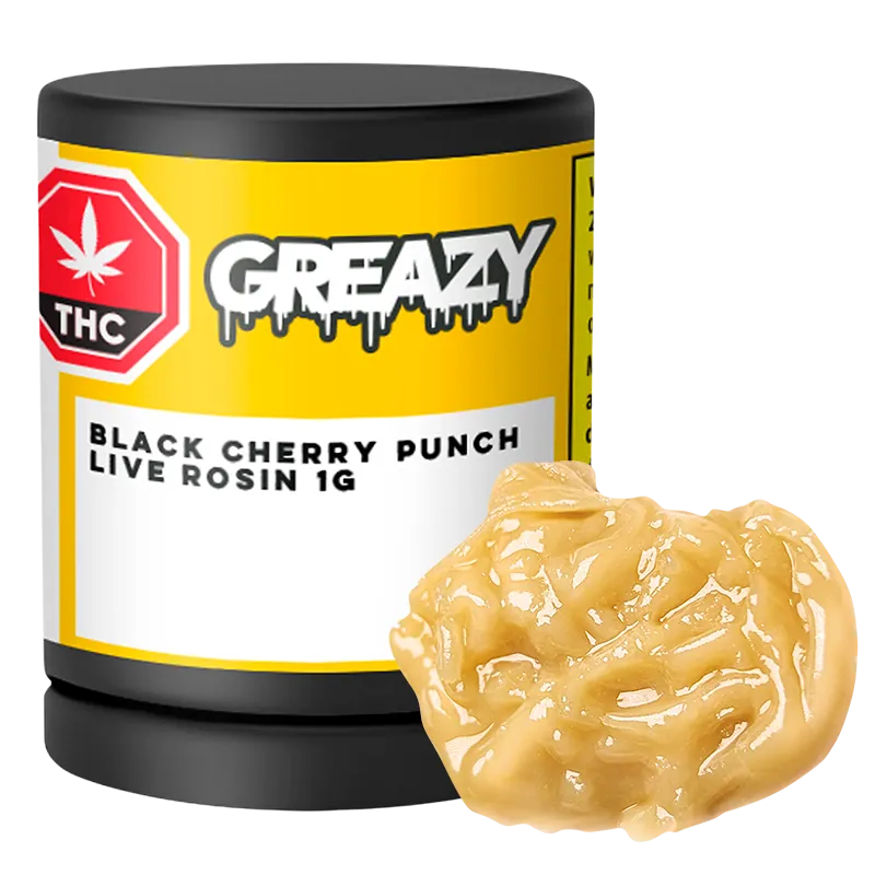Greazy 1 g Black Cherry Punch Live Rosin Concentrates