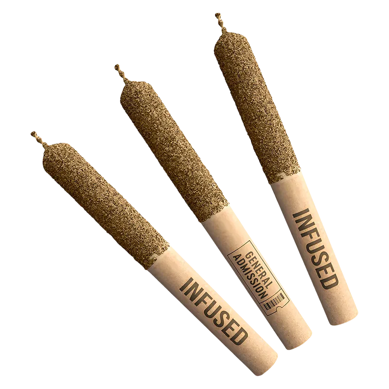 General Admission 1.5 g Pineapple Drift Diamond Infused PR 3 x 0.5 g Pre-Rolls