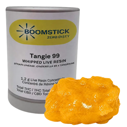 Boomstick 1.2 g Tangie 99 Whipped Live Resin Concentrates