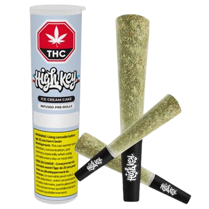 High Key 2.25 g Huckleberry Pi Triple Infused PR 3 x 0.75 g Pre-Rolls