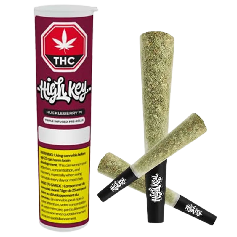 High Key 2.25 g I.C.C. Triple Infused PR 3 x 0.75 g Pre-Rolls
