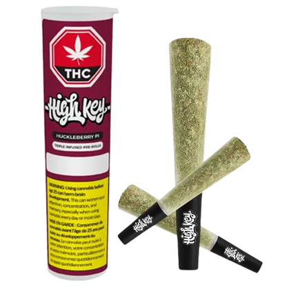 High Key 2.25 g I.C.C. Triple Infused PR 3 x 0.75 g Pre-Rolls