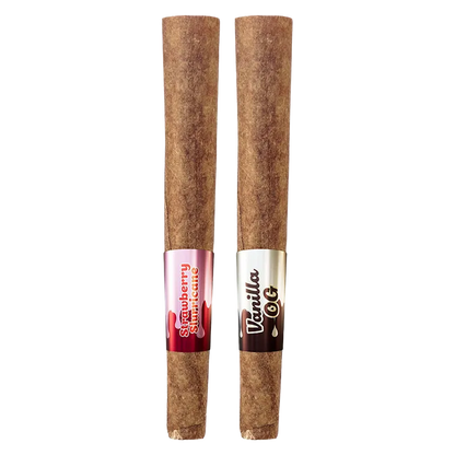 Sticky Greens 2 g Strawberry Slurricane + Vanilla OG Combo Pack Pre-Rolls