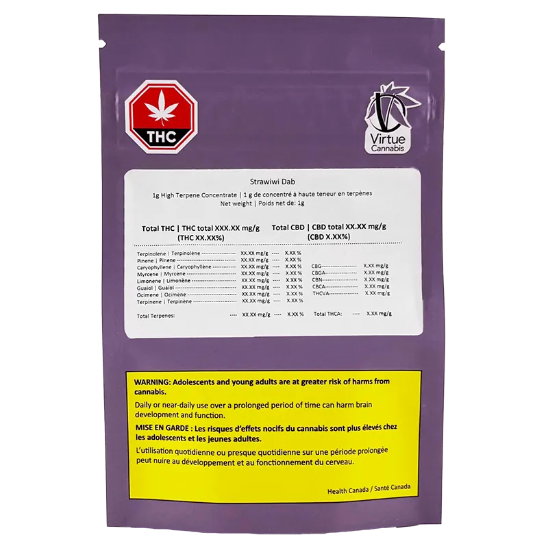 Virtue Cannabis 1 g Strawiwi Concentrates