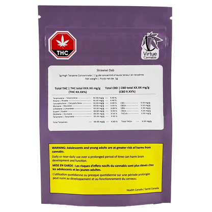 Virtue Cannabis 1 g Strawiwi Concentrates