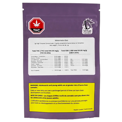 Virtue Cannabis 1 g Watermelon Concentrates