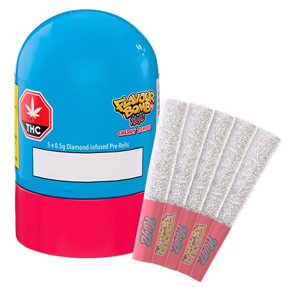Nugz 2.5 g Flavour Bomb 40 Cherry Temple Pre-Rolls