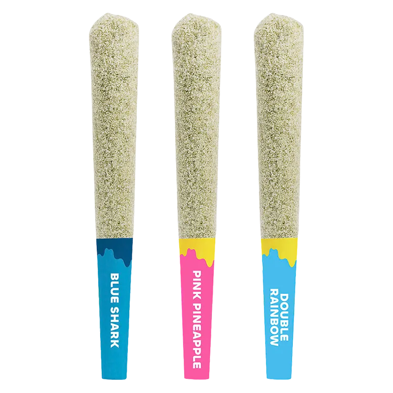 Sticky Greens 1.5 g Diamond Coated Variety Pack Pre-Rolls
