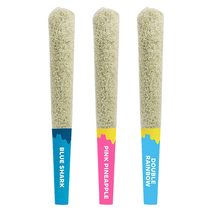 Sticky Greens 1.5 g Diamond Coated Variety Pack Pre-Rolls