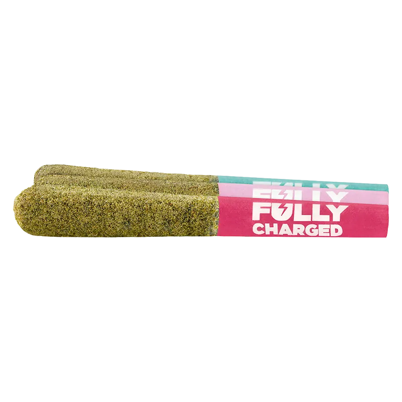 Spinach Fully Charged 1.5 g Juicy Boost Mixer Pack Infused PR 3 x 0.5 g Pre-Rolls