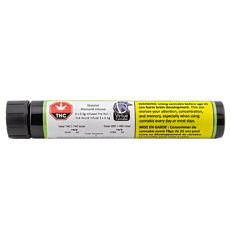 Sauce Rosin Labs 1.5 g Slim-Bitz Live Rosin Infused PR 3 x 0.5 g Pre-Rolls