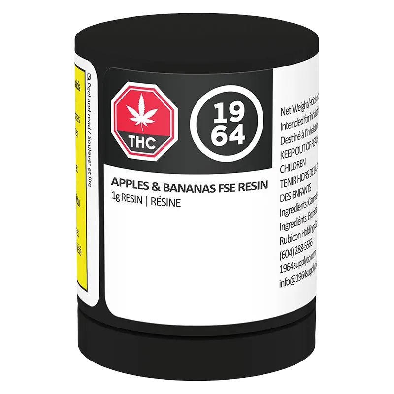 1964 1 g Apples & Bananas FSE Resin Concentrates
