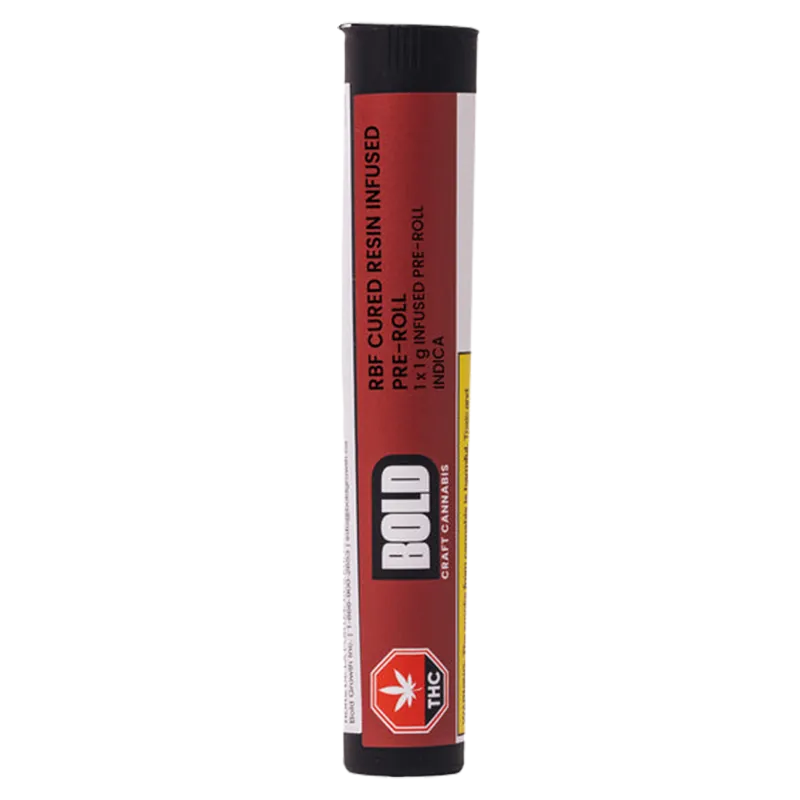 Bold 1 g RBF Cured Resin Infused PR 1 x 1 g Pre-Rolls